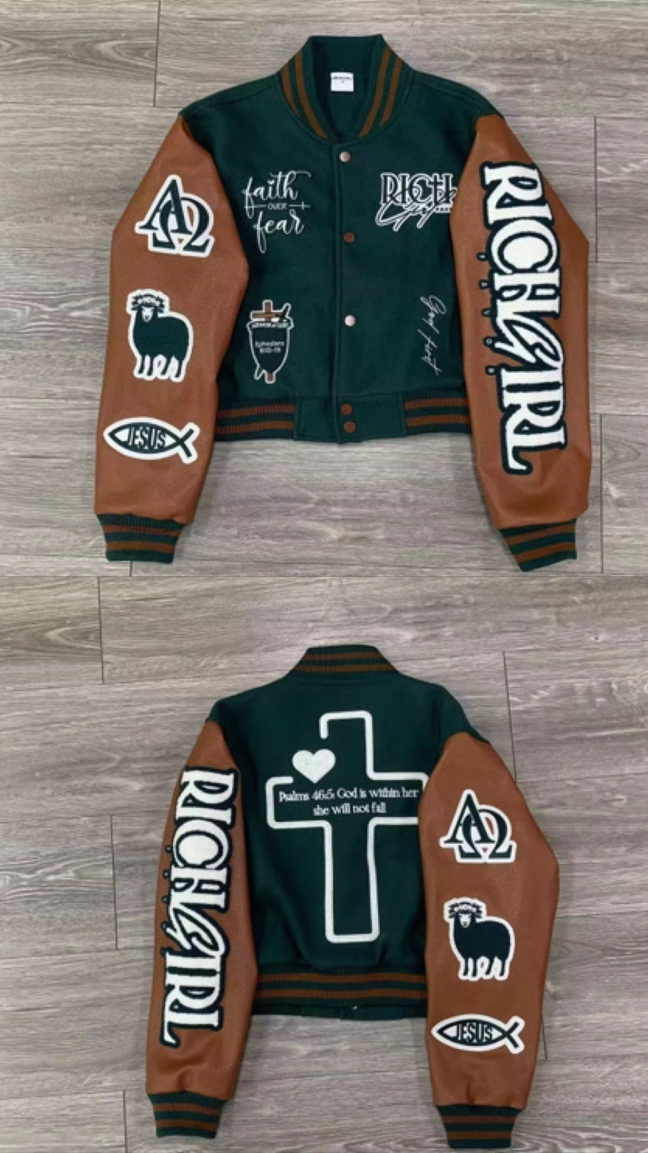 Kingdom Letterman Cropped