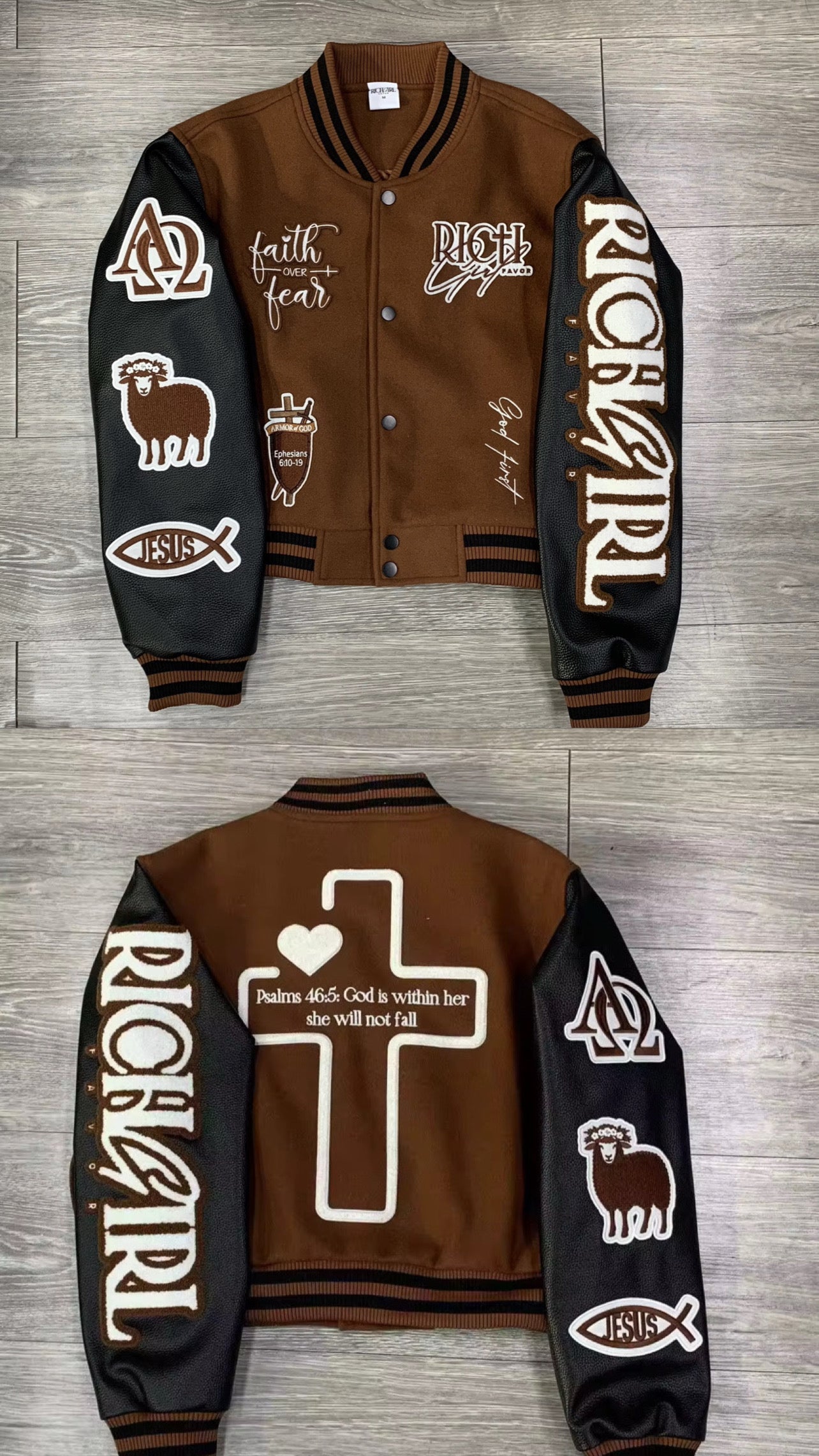 Kingdom Letterman Cropped