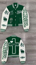 Kingdom Letterman Cropped
(Non-Quilted Lining)