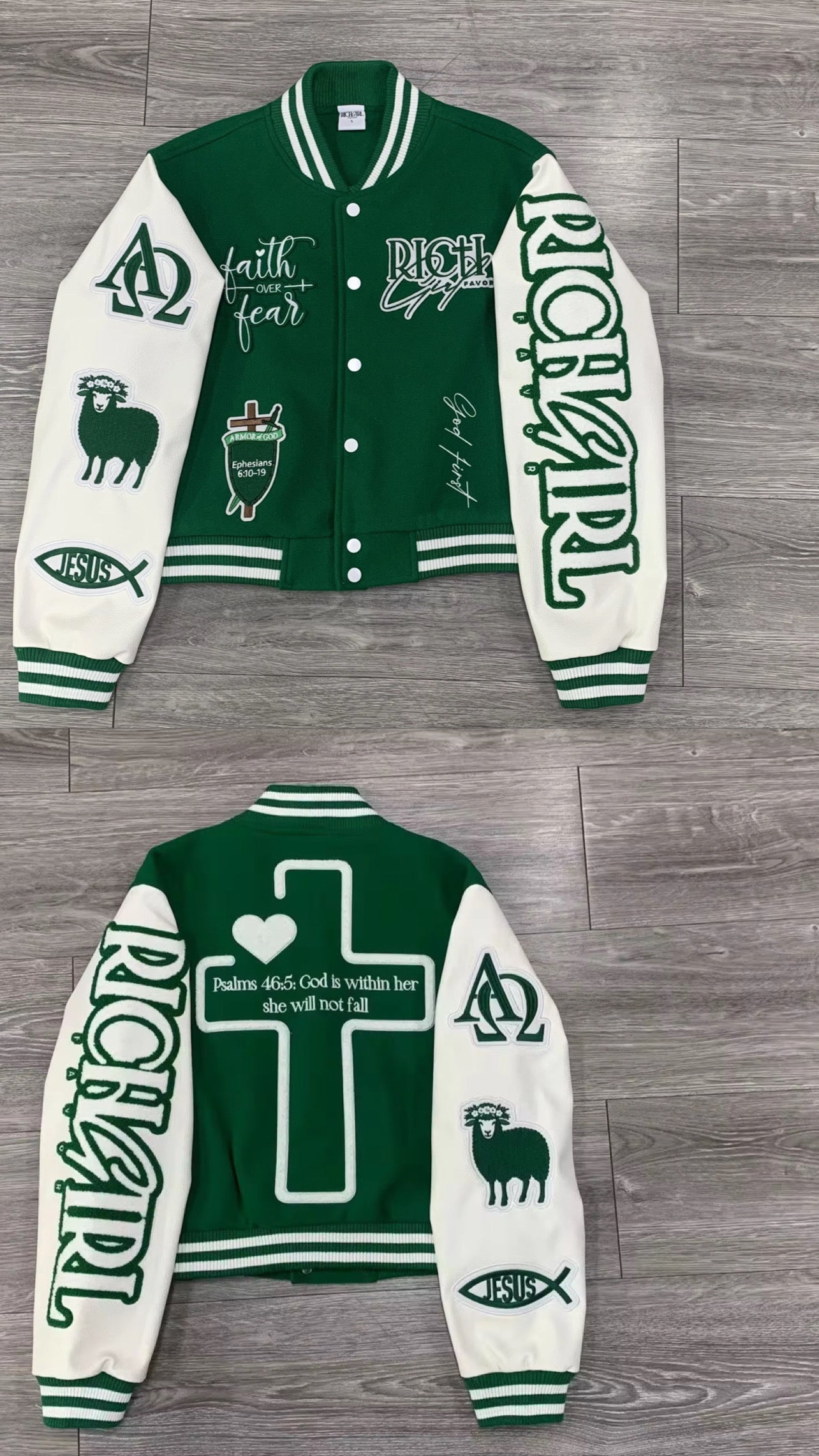 Kingdom Letterman Cropped