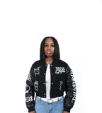 Kingdom Letterman Cropped
(Non-Quilted Lining)