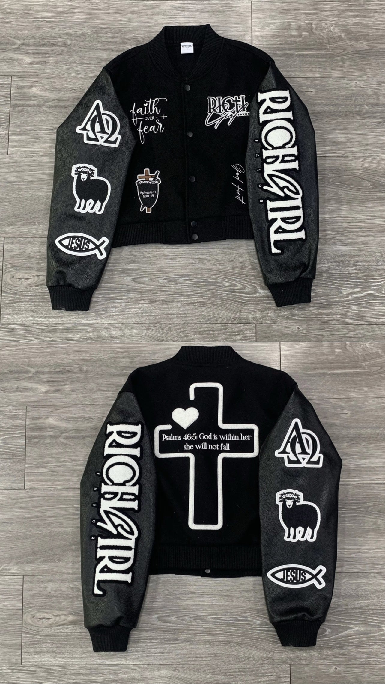 Kingdom Letterman Cropped