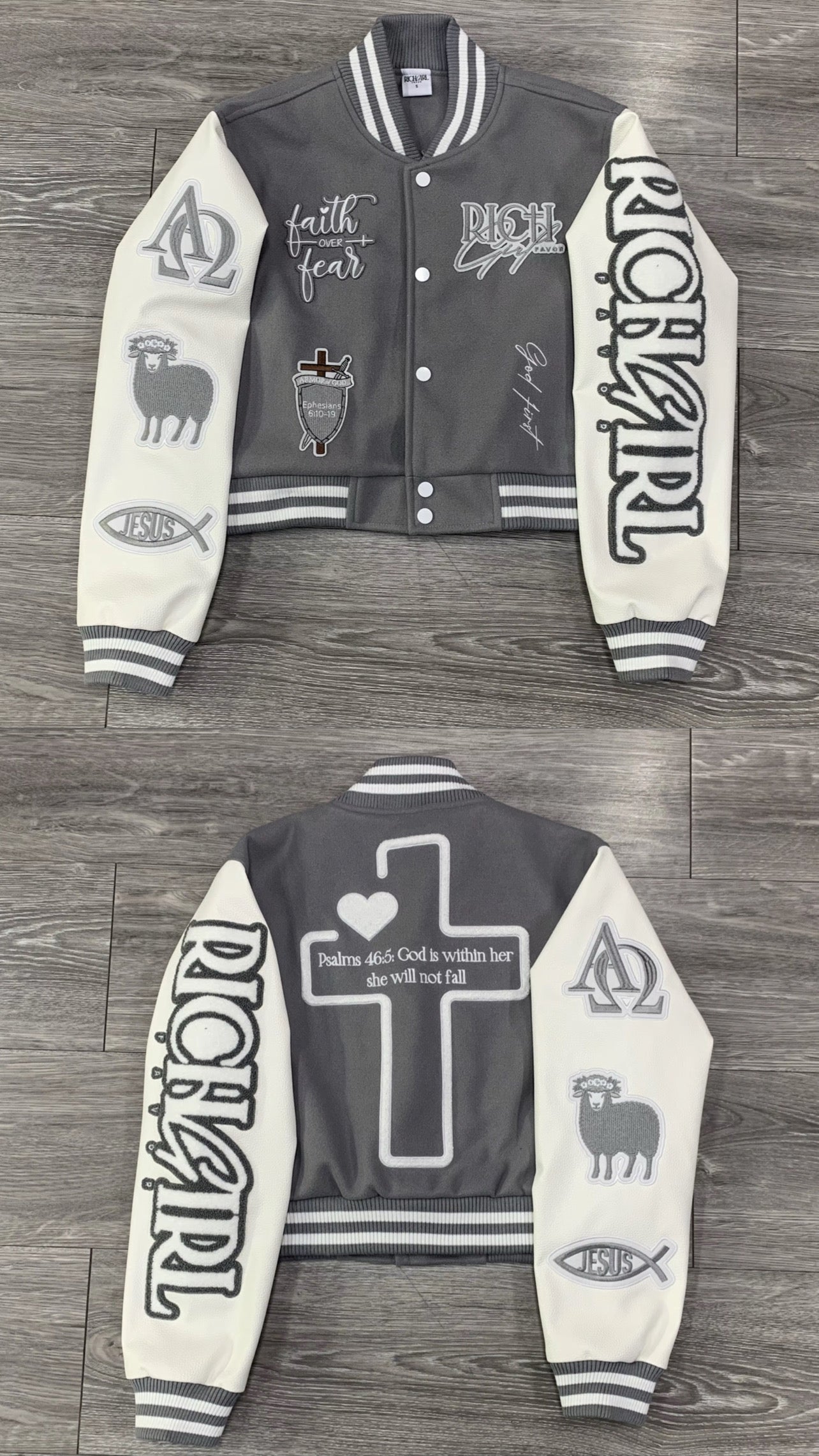 Kingdom Letterman Cropped