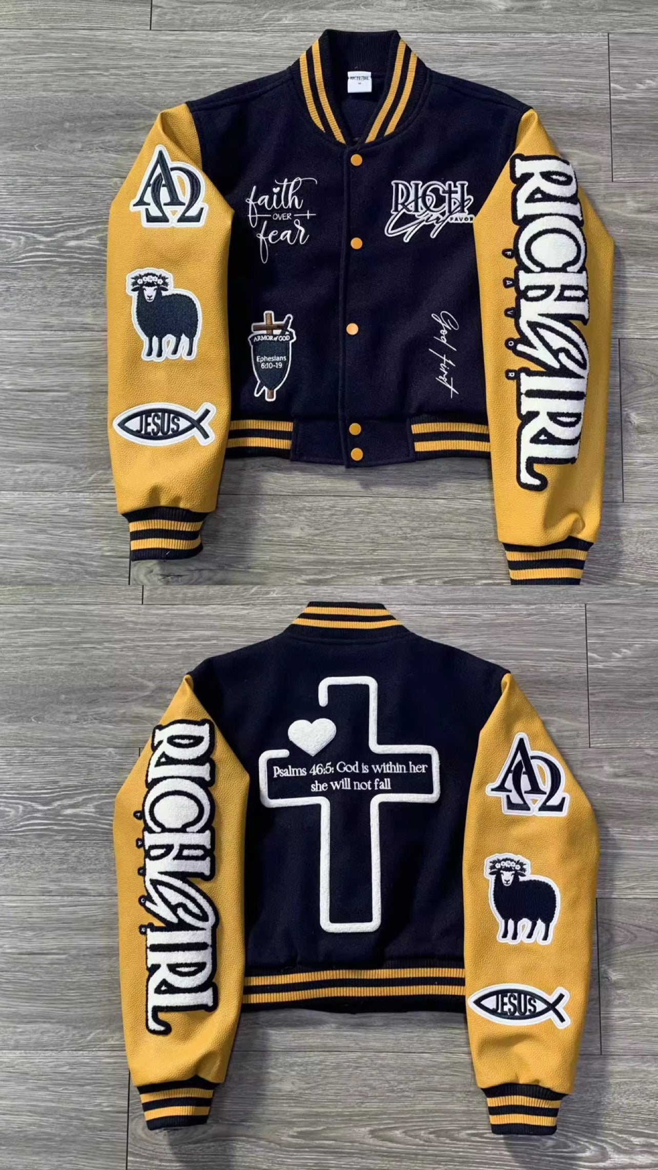 Kingdom Letterman Cropped