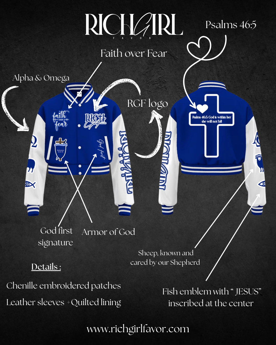 Kingdom Letterman Cropped